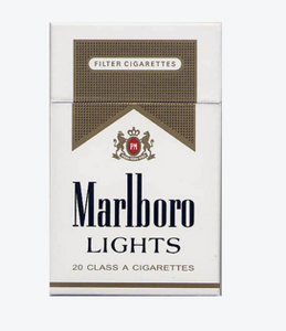 Marlboro Lights Gold Cigarettes Shorts – Couch Potato ATX