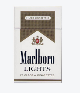 Marlboro Lights Gold Cigarettes Shorts