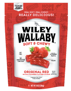 Wiley Wallaby Red Australian Style Liquorice