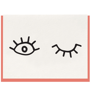 Winked Eye Card