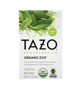 Tazo Organic Zen Hot Green Tea