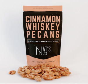 Cinnamon Whiskey Pecans - Nat's Nuts