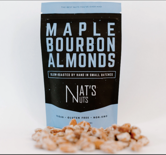 Maple Bourbon Almonds - Nat's Nuts