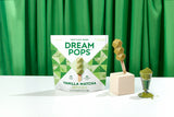 Vanilla Matcha Dream Pops Popsicles