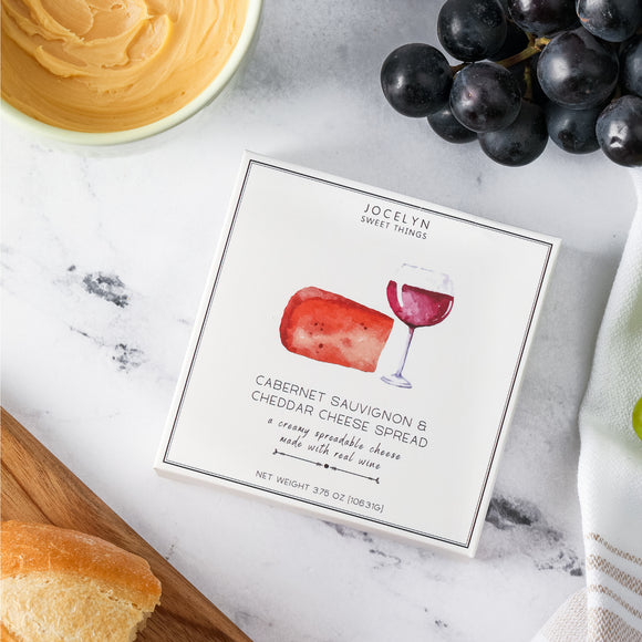 Cabernet Cheddar Cheese Spread - Jocelyn & Co