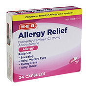 HEB Allergy Relief Tablets