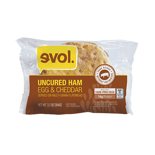 EVOL Ham and Egg Breakfast Sandwich